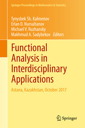 Functional Analysis in Interdisciplinary Applications - Astana, Kazakhstan, October 2017