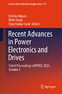 Recent Advances in Power Electronics and Drives - Select Proceedings of EPREC 2023, Volume 2